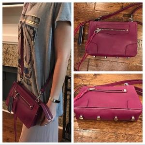 Rebecca Minkoff NWT Regan Crossbody Bag Berry